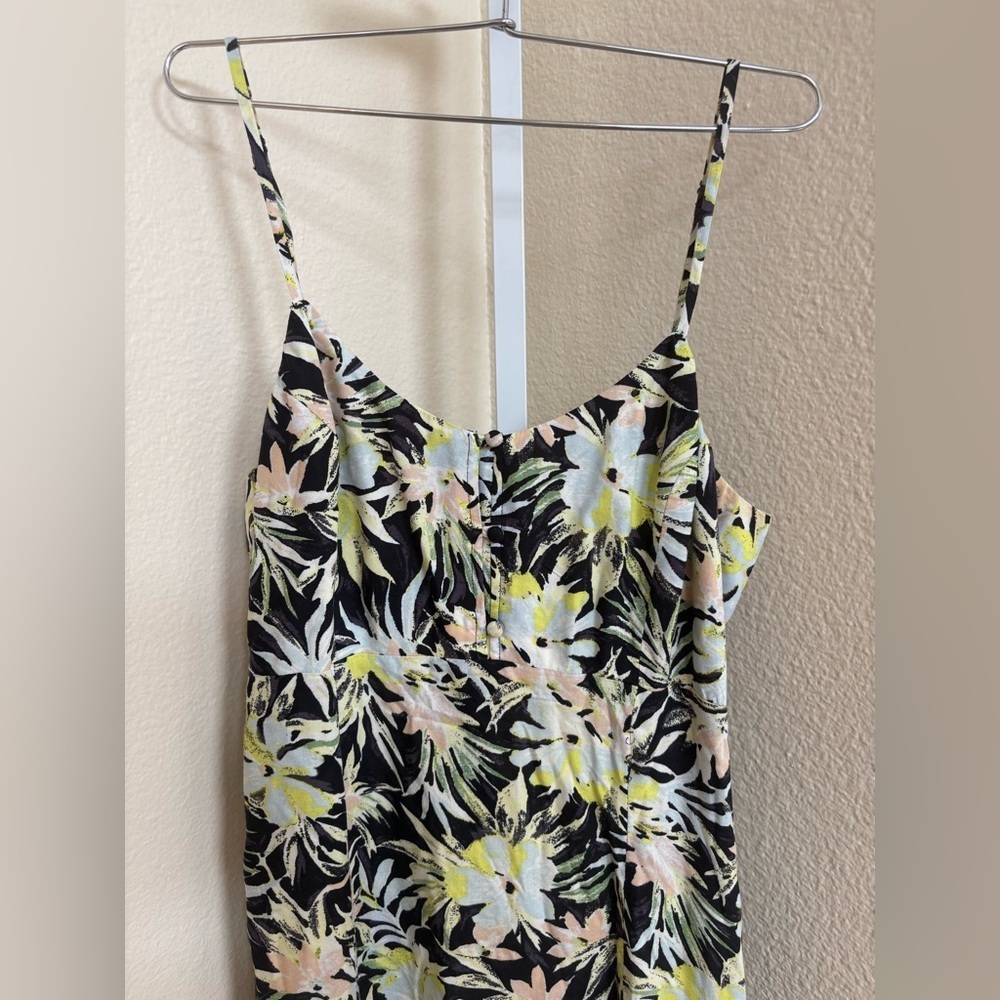Volcom Thats My Type Maxi Dress in Lime - Size M - Picture 5 of 6